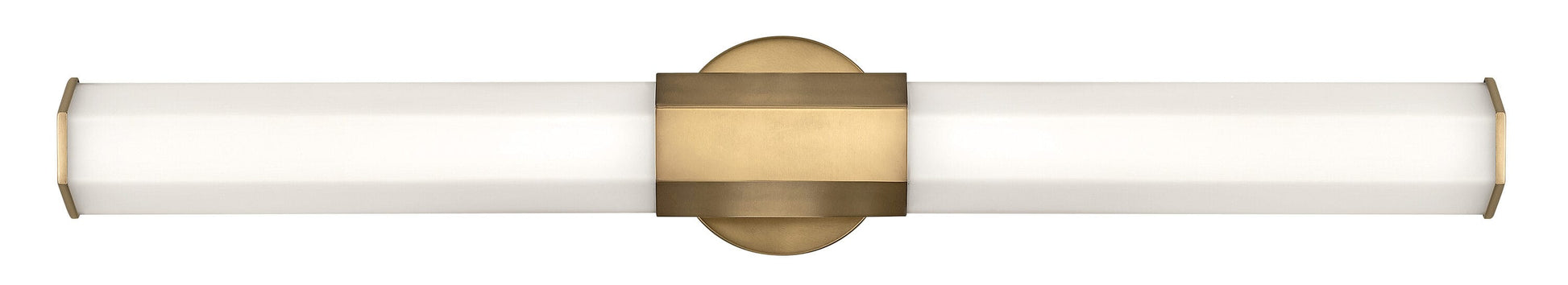 Hinkley Facet 32-in 3 -Light Antique Gold Integrated LED Modern/contemporary Vanity light 5663147