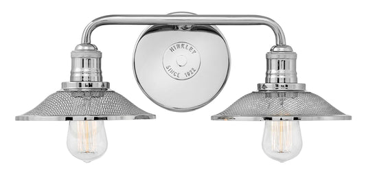 Hinkley Rigby 19-in 2 -Light Polished Nickel Industrial Vanity light 5663234
