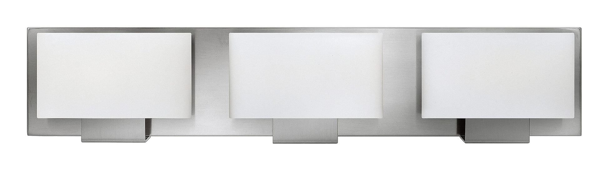 Hinkley Mila 24-in 3 -Light Brushed Nickel Modern/contemporary Vanity light bar 5663136