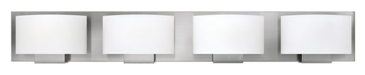 Hinkley Mila 32.25-in 4 -Light Brushed Nickel Modern/contemporary Vanity light bar 5663196