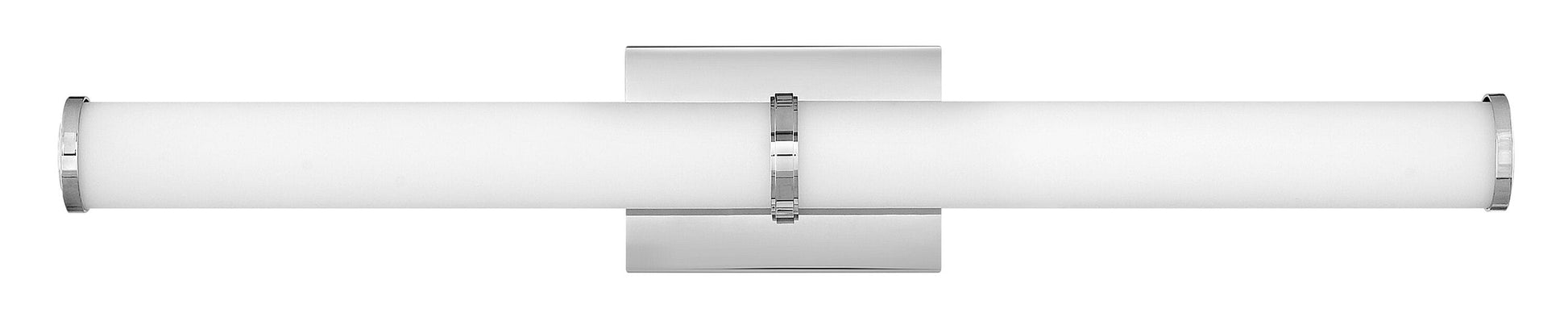 Hinkley Simi 32.25-in 4 -Light Gloss Chrome Integrated LED Modern/contemporary Vanity light 5663110