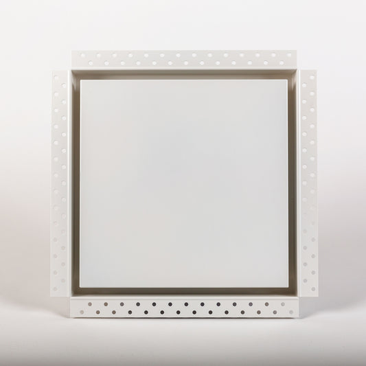 Aria Vent 14.25-in x 14.25-in Steel Satin White Sidewall/Ceiling Return Air Grille DWALLX14X14SWH