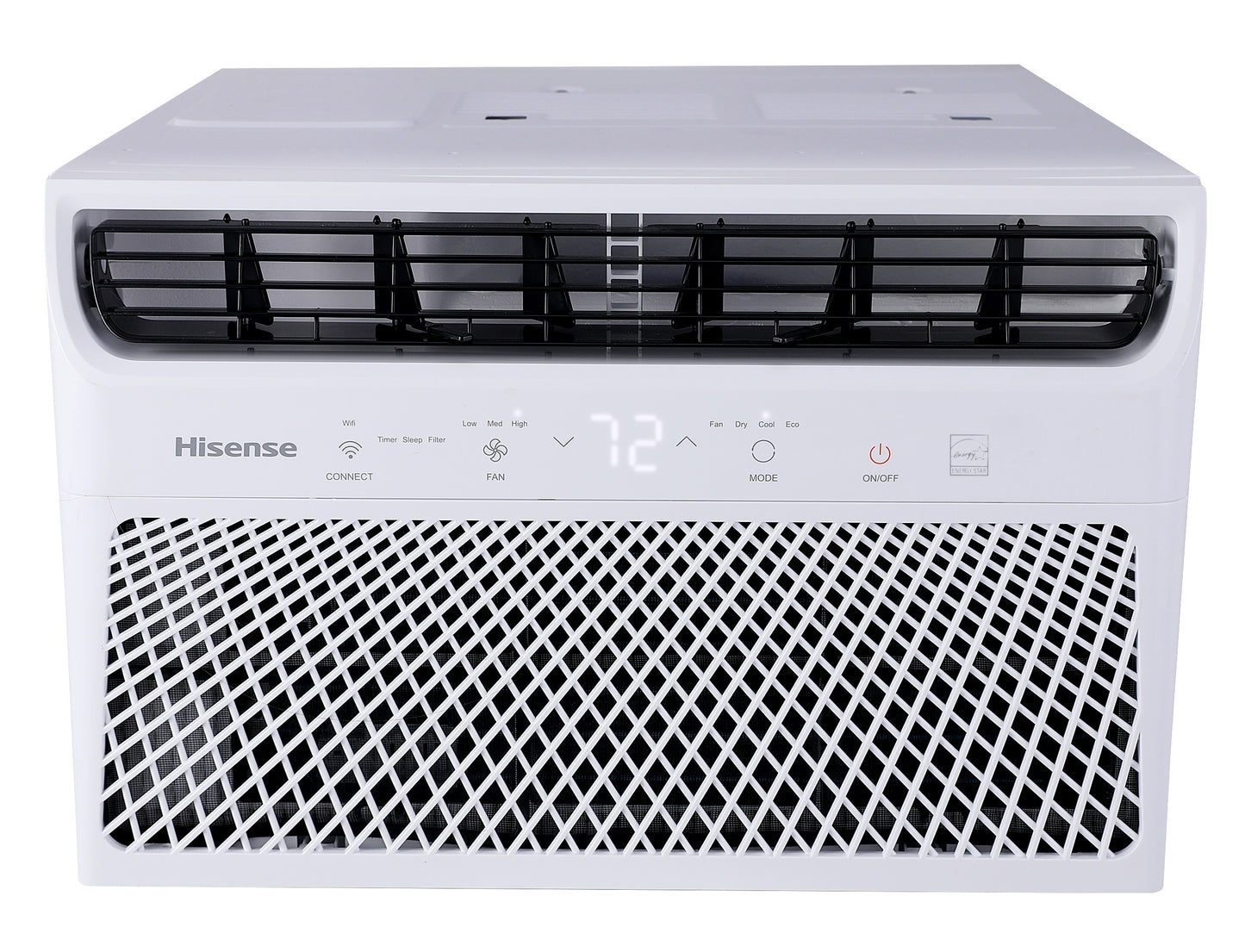 Hisense 450-sq ft Window Air Conditioner with Remote (115-Volt, 10000-BTU) Wi-Fi enabled AW1022CW1W