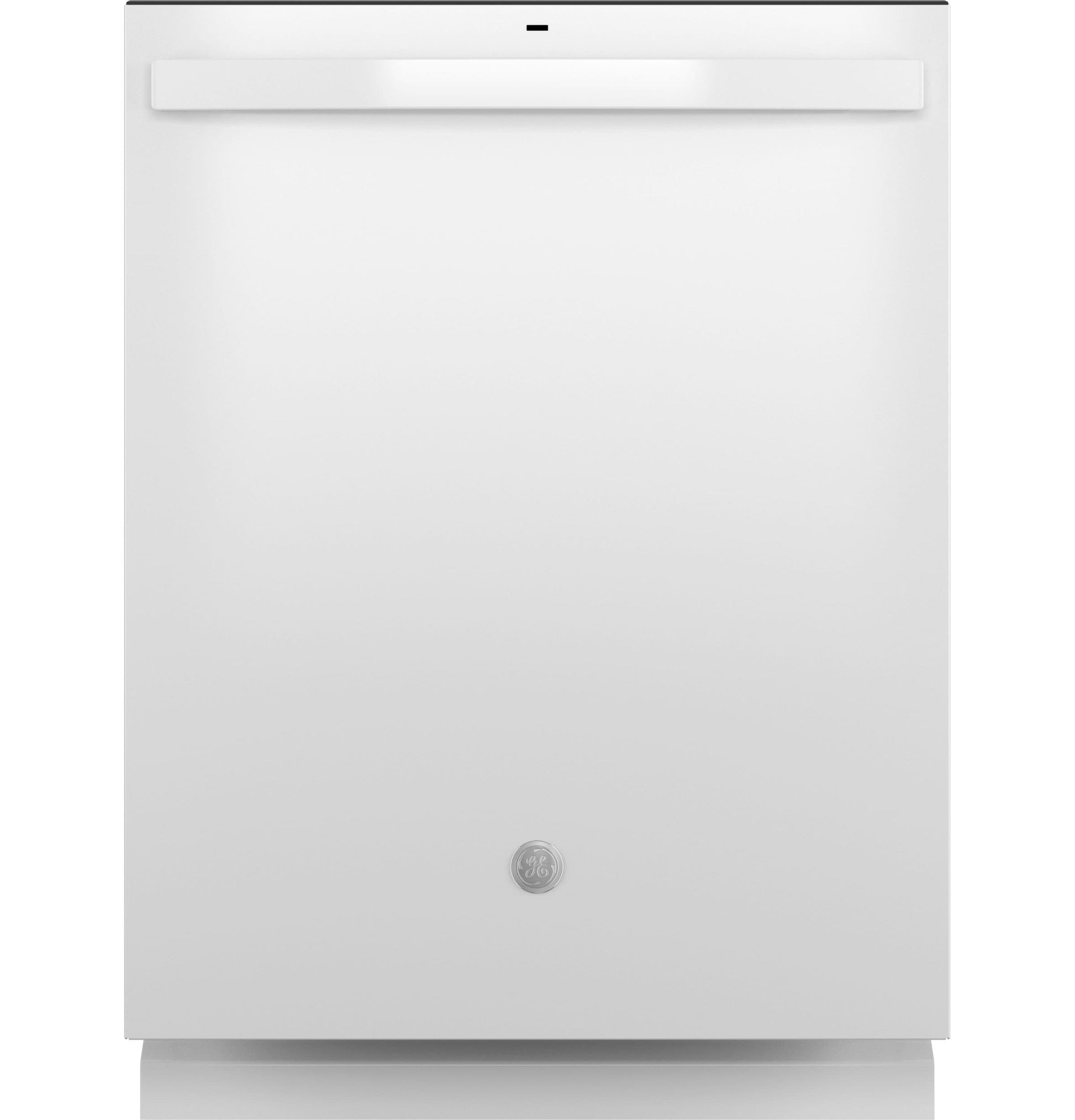 GE 24-in Top Control Built-in Dishwasher ( White ) With Third Rack, Dry Boost , 50-Decibel