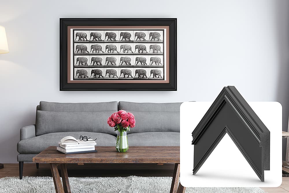 Deco TV Frames - Premiere Bezel for Samsung the Frame TV - 32" - Black