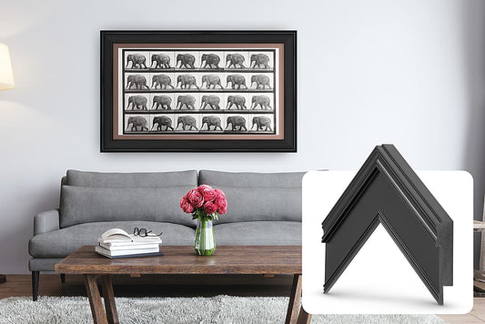 Deco TV Frames - Premiere Bezel for Samsung the Frame TV - 32" - Black