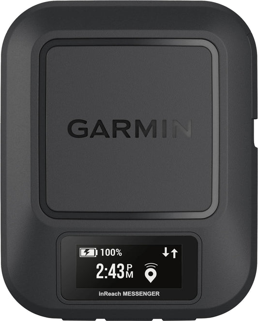 Garmin - inReach Messenger 1.08" GPS with Built-In Bluetooth - Black