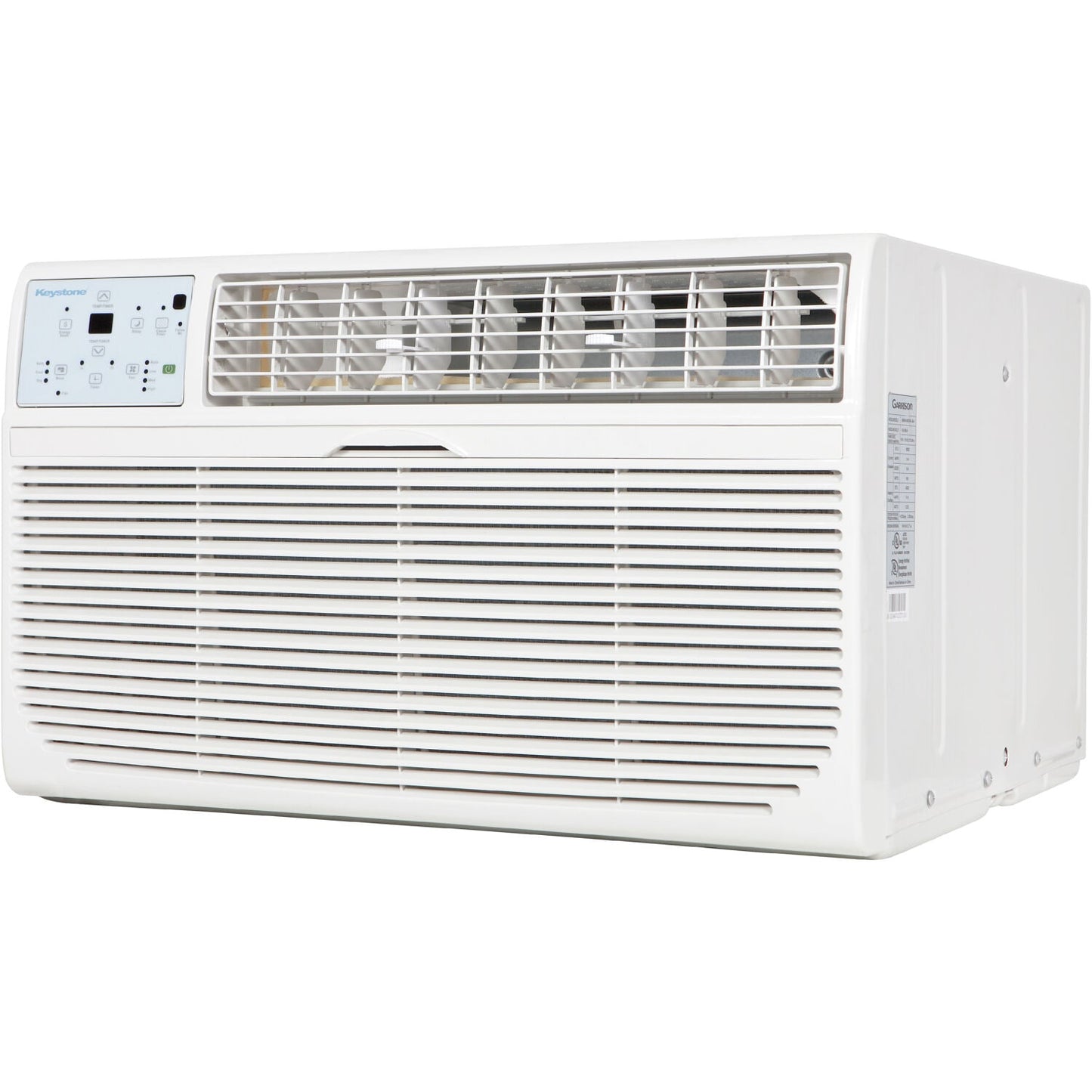 Keystone 14000-BTU 700-sq ft 230-Volt White Through-the-wall Air Conditioner with Remote KSTAT14-2C