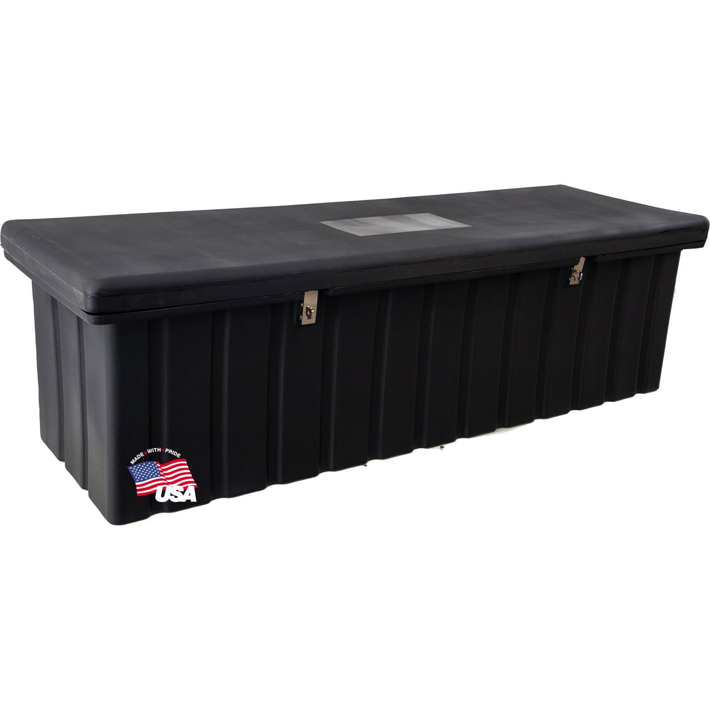 Buyers Products 77-in x 25-in x 23-in Black Plastic Chest Truck Tool Box 1712260