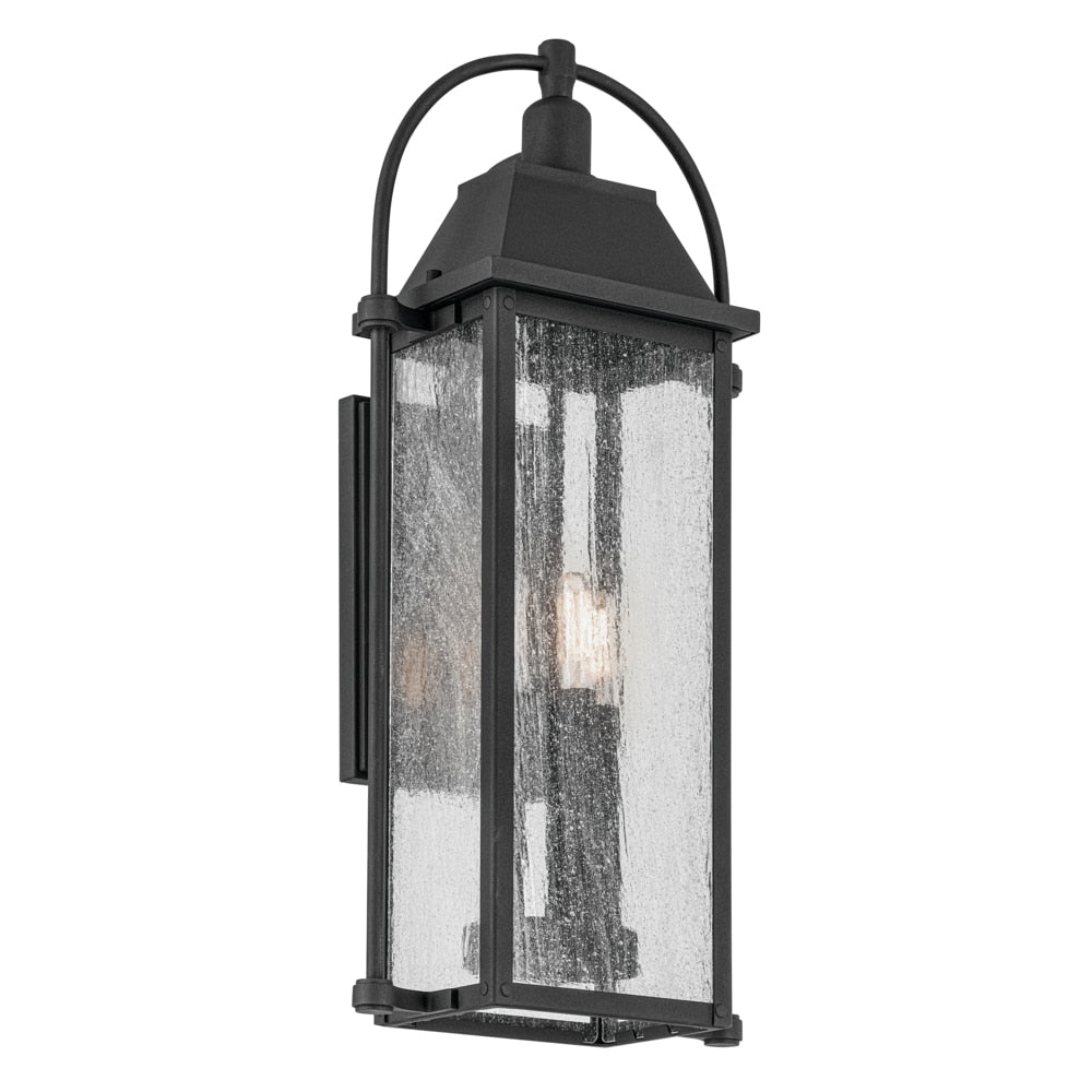 Kichler Harbor Row 3 -Light 23.25-in H Black Hardwired Outdoor Wall Light 5968240