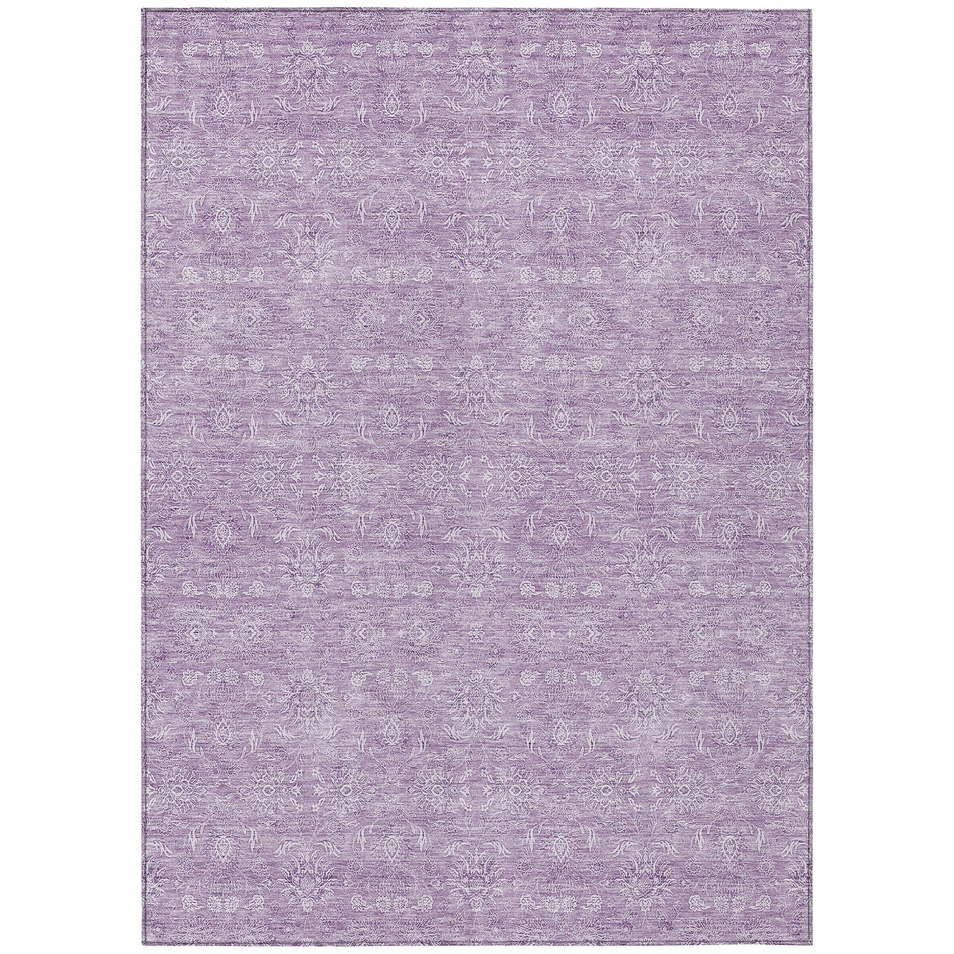Addison Rugs Chantille ACN703LV 8 x 10 (ft) Lavender Rectangular Indoor/Outdoor Geometric Machine washable Area rug