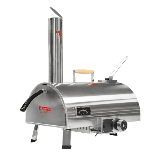 Xspracer PO Stainless Steel Hearth Wood Pellet Outdoor Pizza Oven ML-PO335