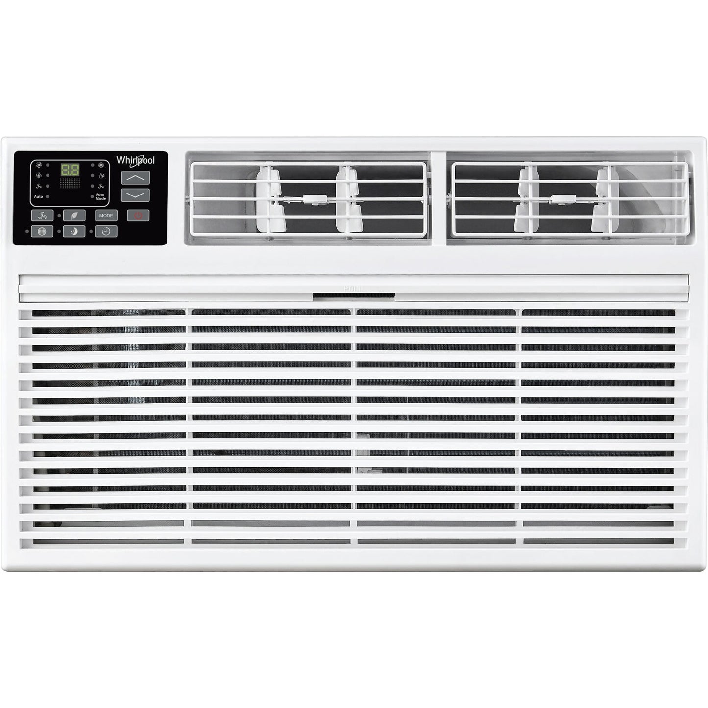 Whirlpool 8000-BTU 350-sq ft 115-Volt White Through-the-wall Air Conditioner with Remote ENERGY STAR WHAT081-1BW