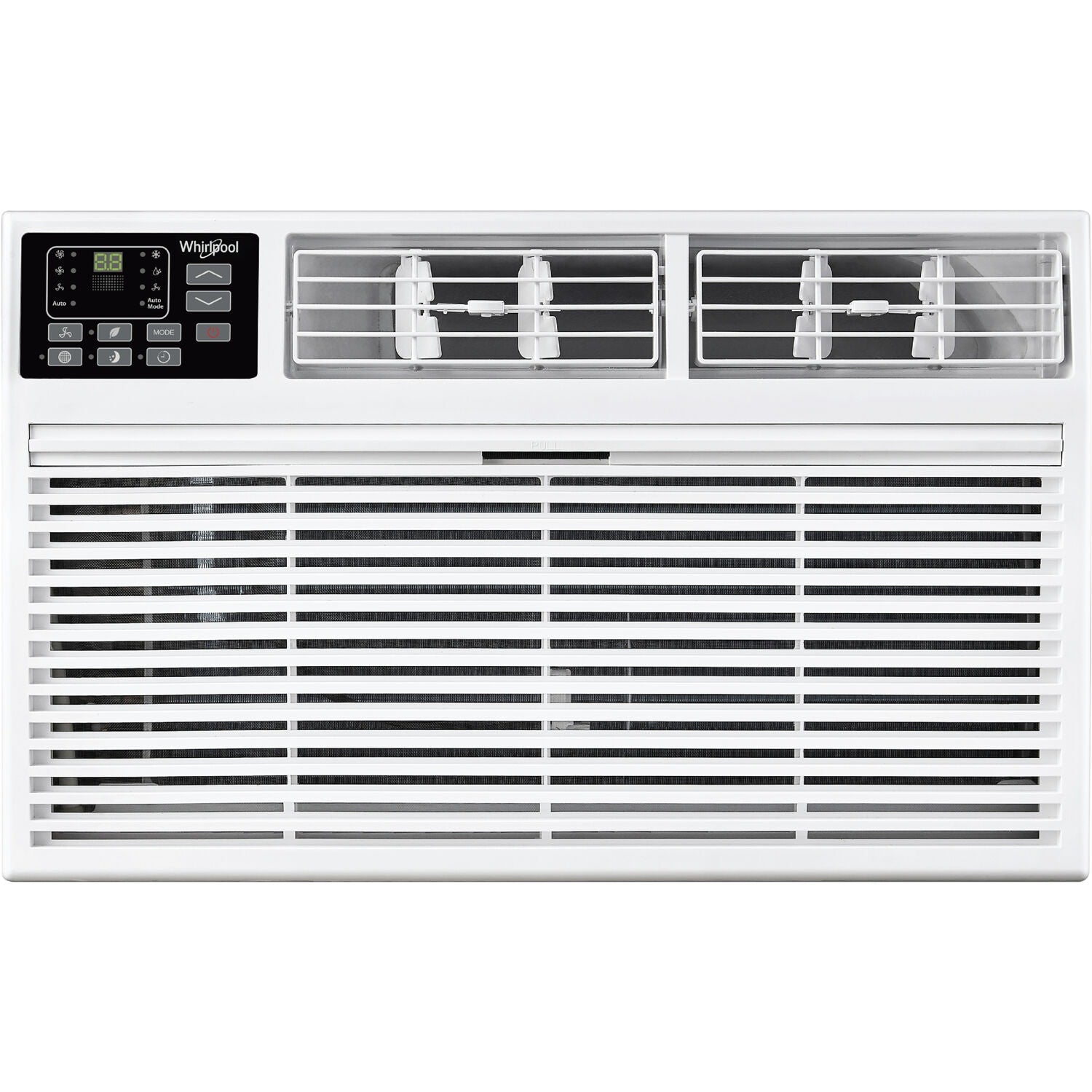 Whirlpool 10000-BTU 450-sq ft 115-Volt White Through-the-wall Air Conditioner with Remote ENERGY STAR WHAT101-1BW