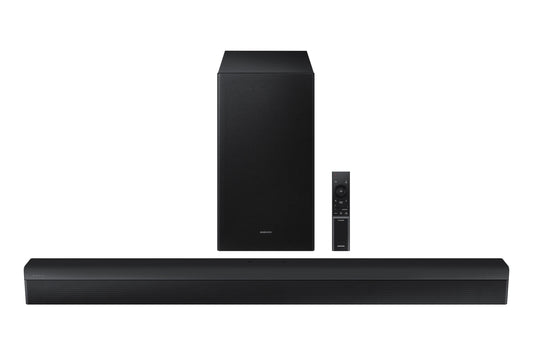 Samsung B-Series Soundbar 33.8-in 4-Channel Wi-fi Compatibility Bluetooth Compatibility Black Sound Bar HW-B550D/ZA