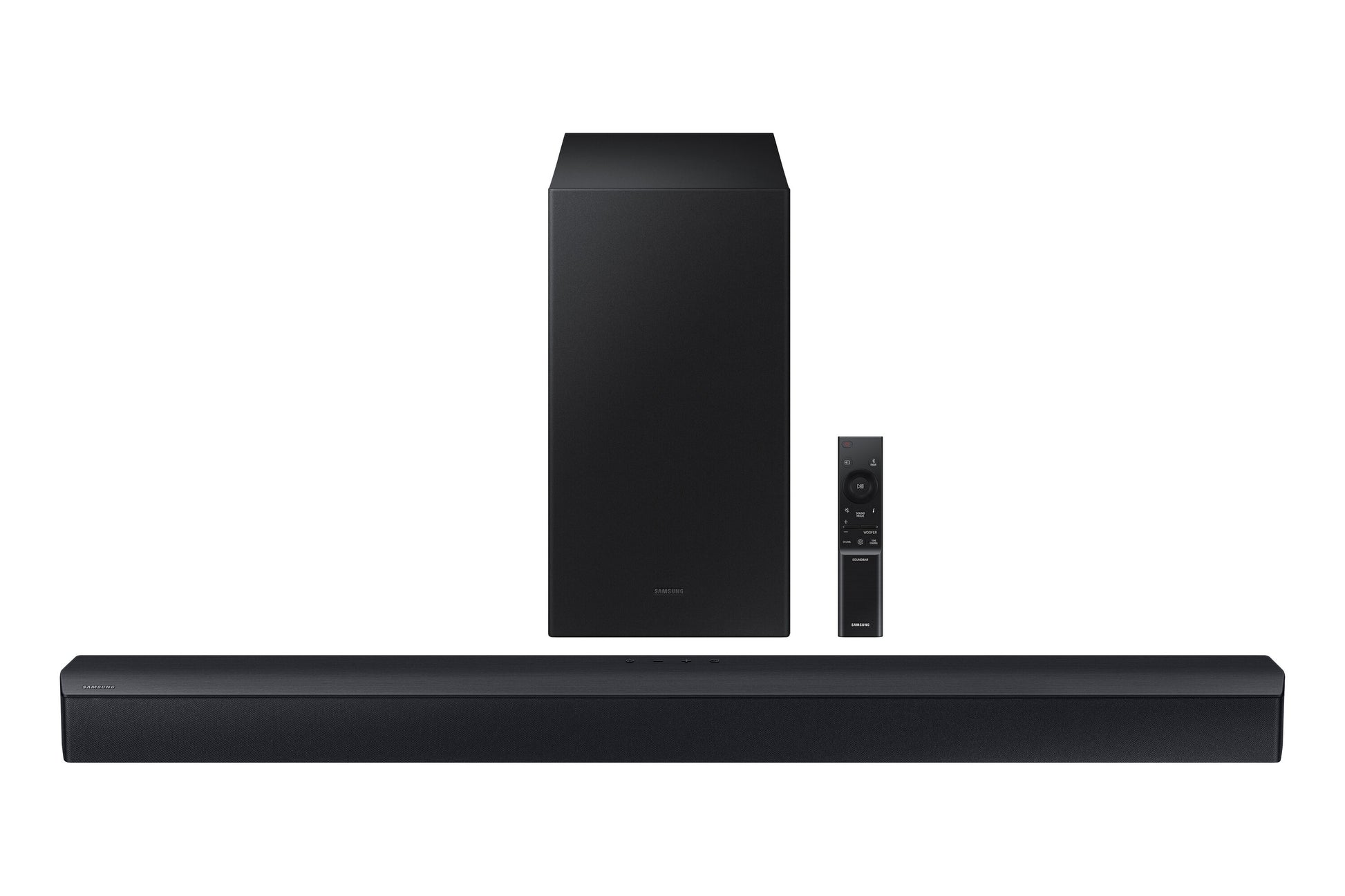 Samsung C-Series Soundbar 33.8-in 3-Channel Wi-fi Compatibility Bluetooth Compatibility Black Sound Bar HW-C450/ZA