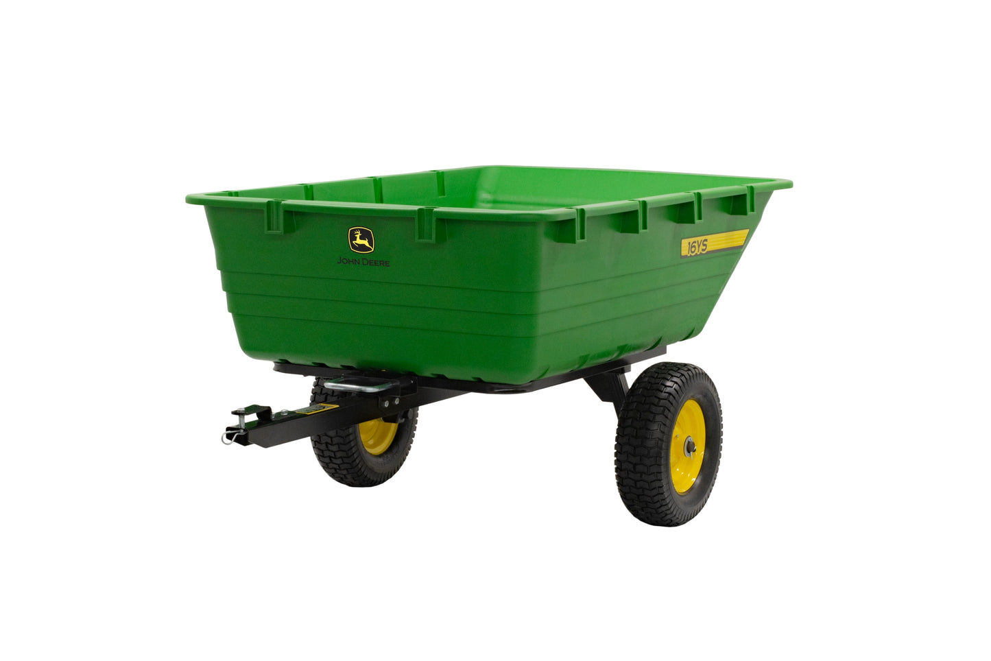 John Deere 17-cu ft Plastic Dump Cart 45-0516-JD