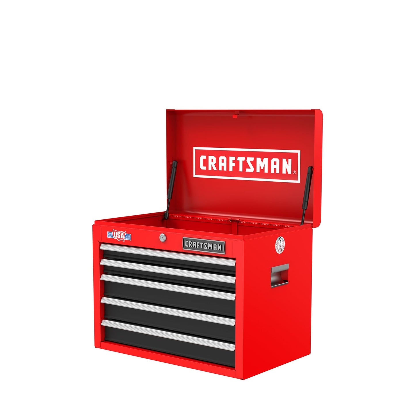CRAFTSMAN 2000 Series 26-in W x 19.75-in H 5-Drawer Steel Tool Chest (Red) CMST98263RB