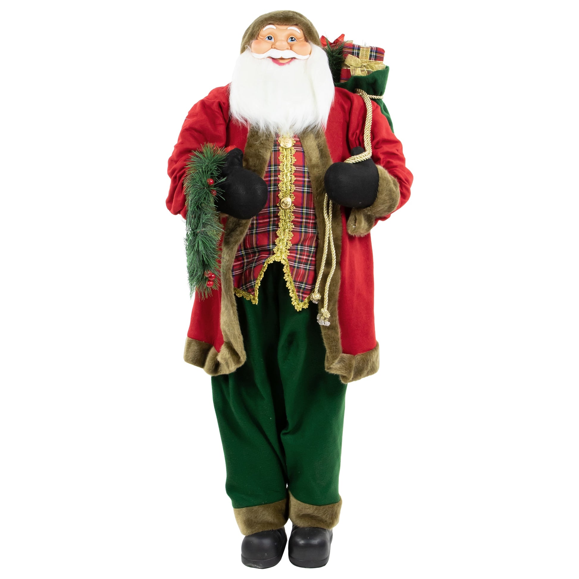 Northlight 60-in Freestanding Santa Yard decoration with