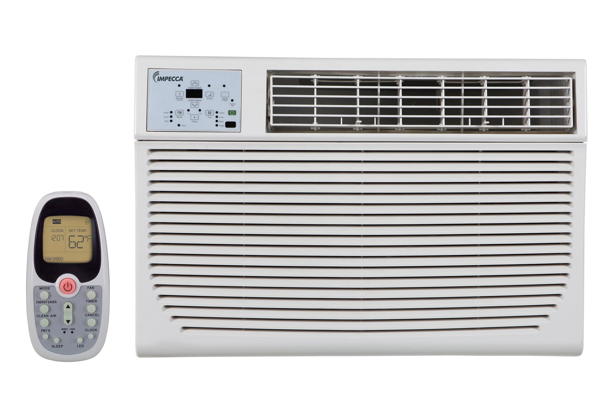 Impecca 8000-BTU 350-sq ft 115 Volts White Through-the-wall Air Conditioner with Remote ENERGY STAR WITAC08KS21697