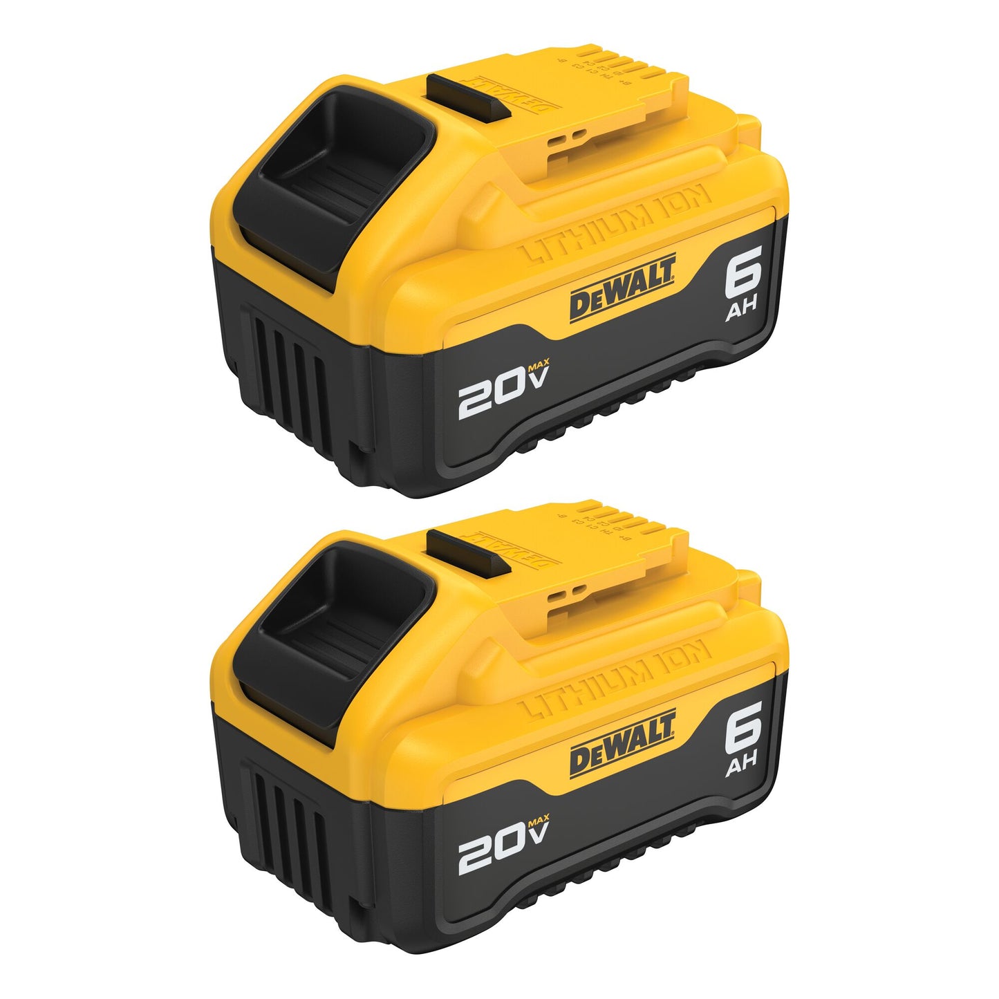 DEWALT 20-V 2-Pack Lithium-ion Battery (6 Ah) DCB206-2