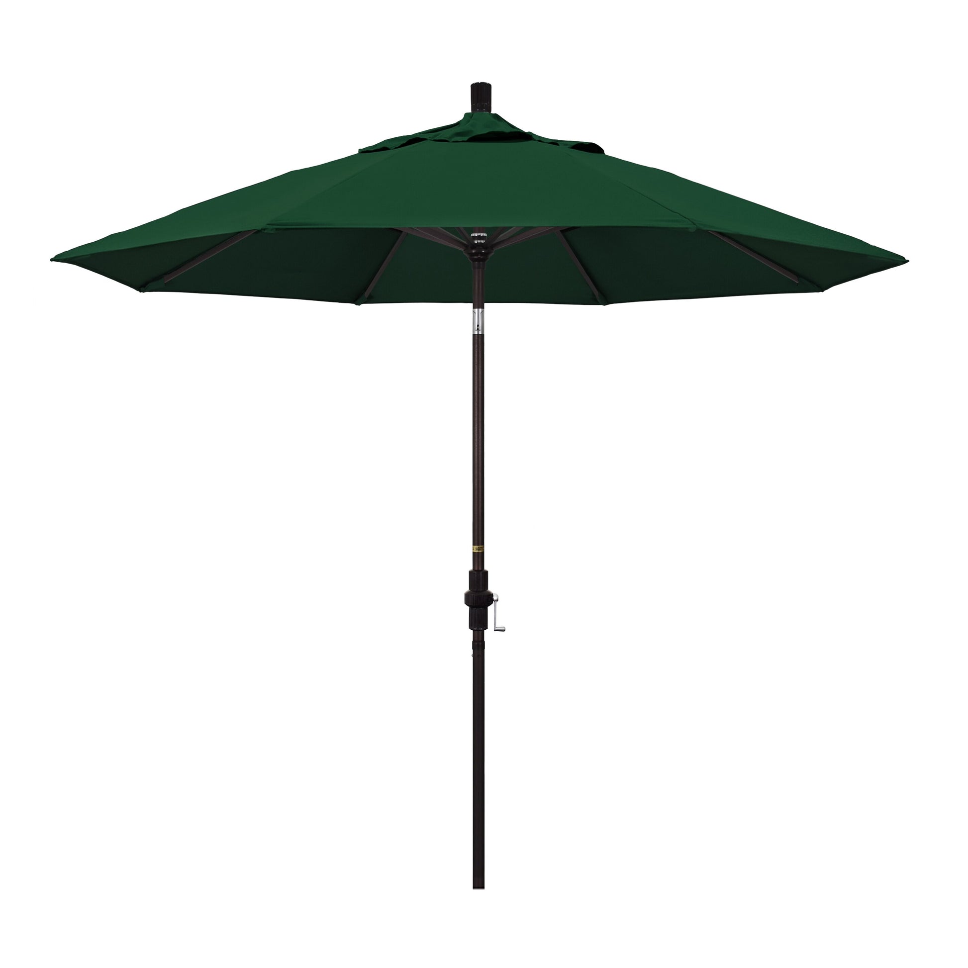 California Umbrella 9-Feet Aluminum Green Market Patio Umbrella