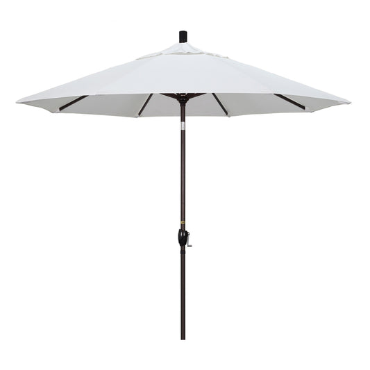 California Umbrella 9-Feet Aluminum White Market Patio Umbrella