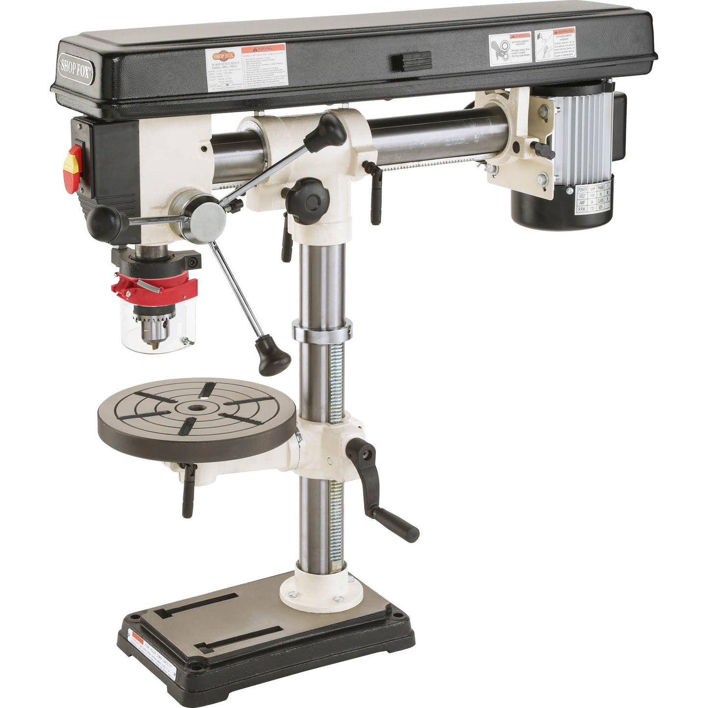 Shop Fox 15-Amp 5-Speed Bench Drill Press W1669