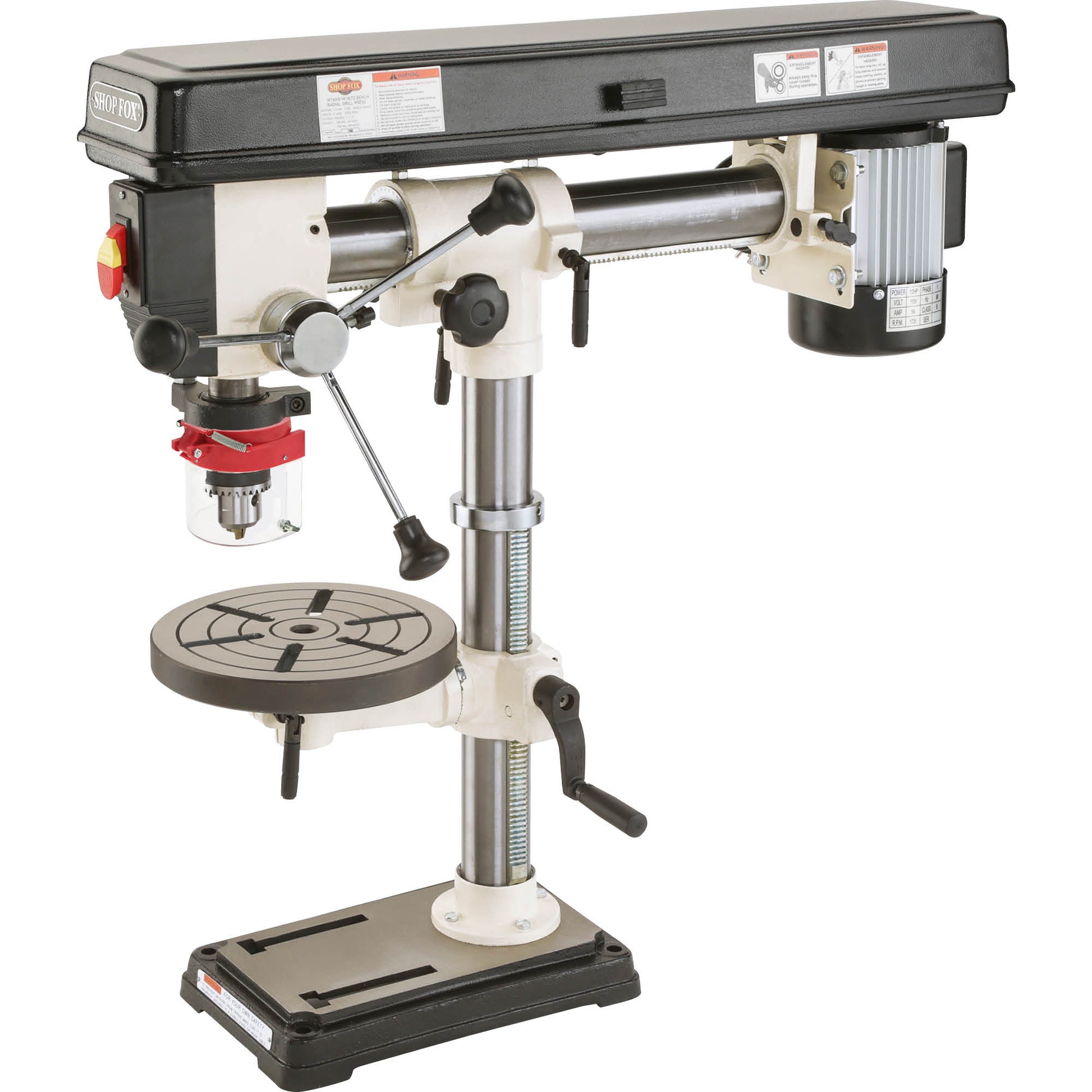 Shop Fox 15-Amp 5-Speed Bench Drill Press W1669