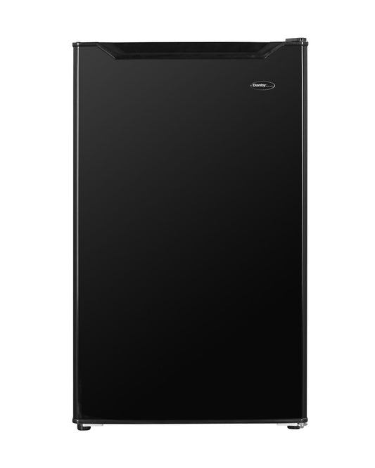 Danby 4.4-cu ft Mini Fridge with Freezer ( Black ) ENERGY STAR