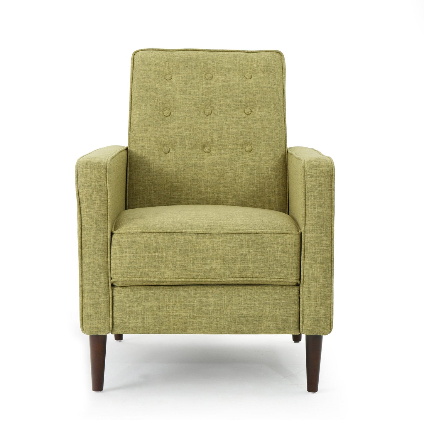 Best Selling Home Decor Green Polyester Upholstered Tufted Recliner