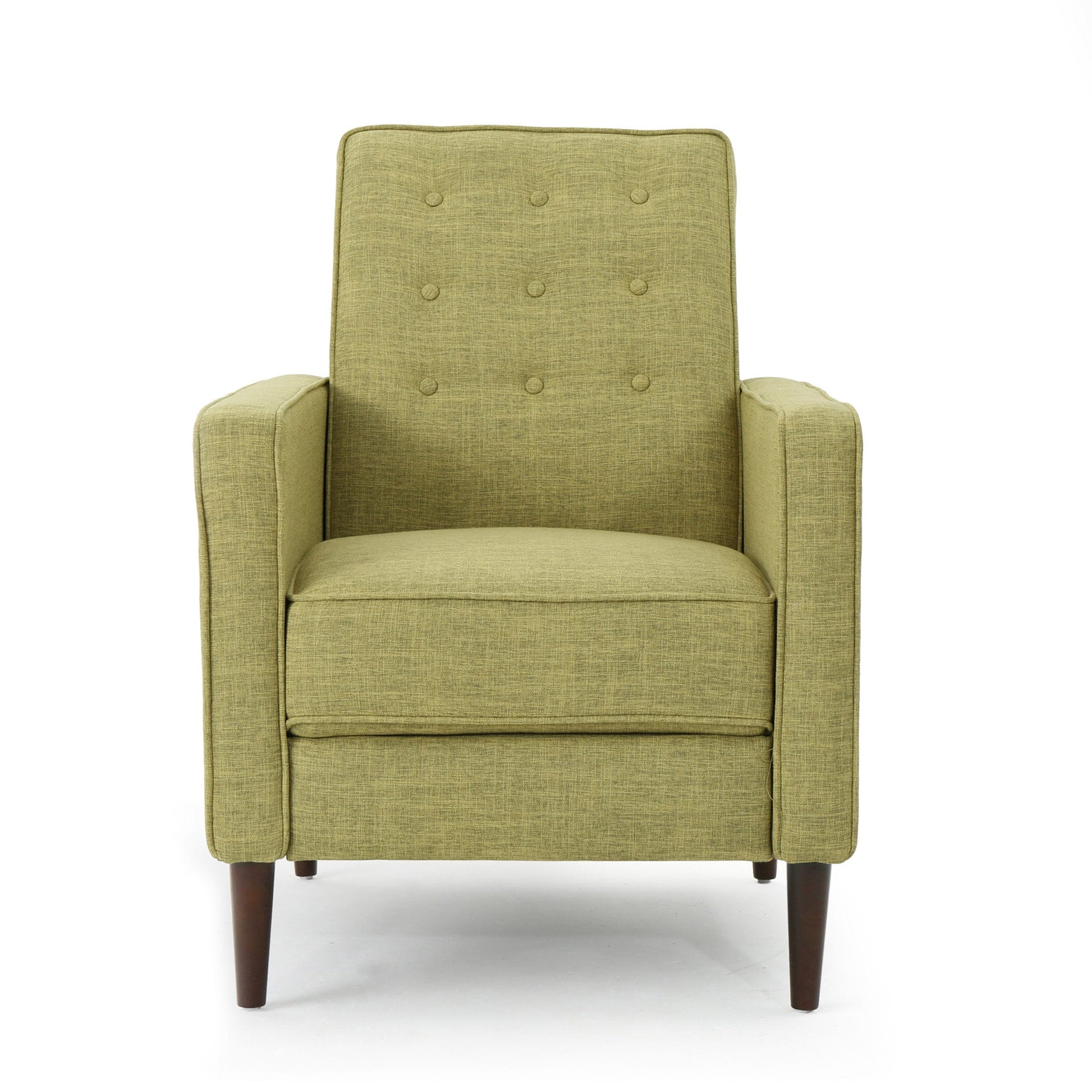 Best Selling Home Decor Green Polyester Upholstered Tufted Recliner
