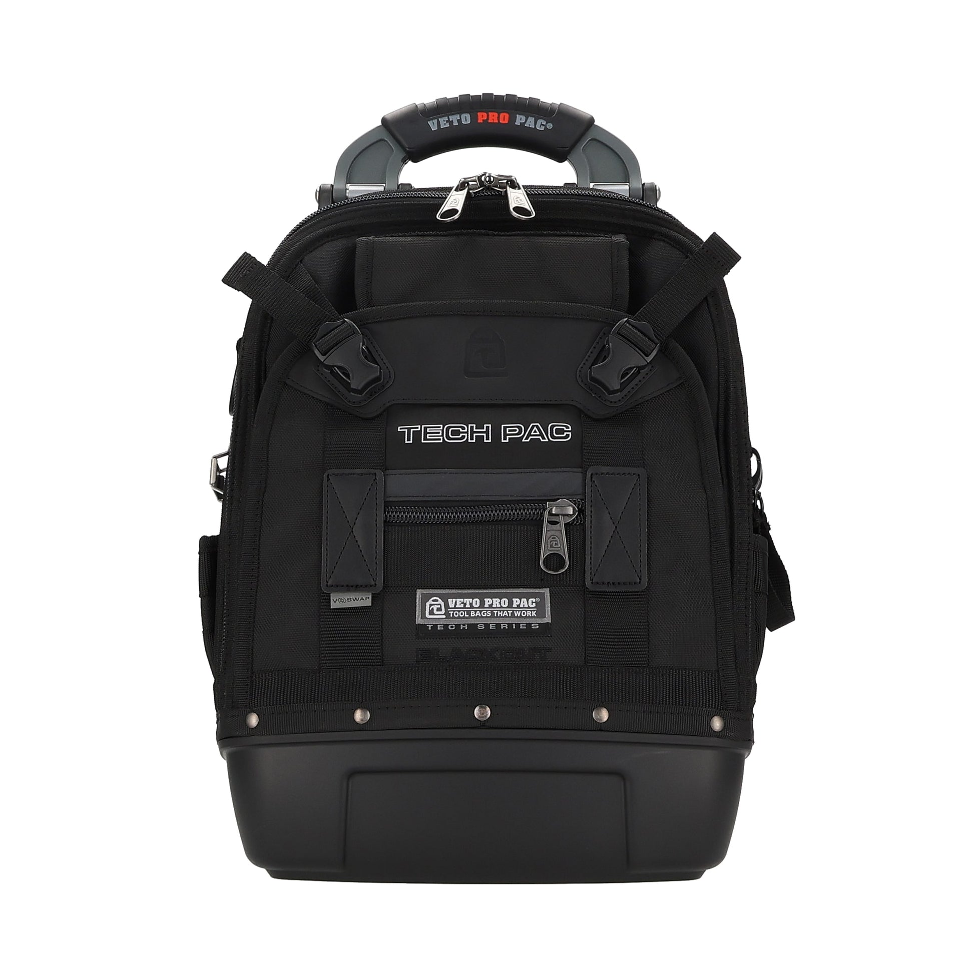 Veto Pro Pac Blackout Nylon 13-in W x 10-in D x 19-in L Zippered Tool bag