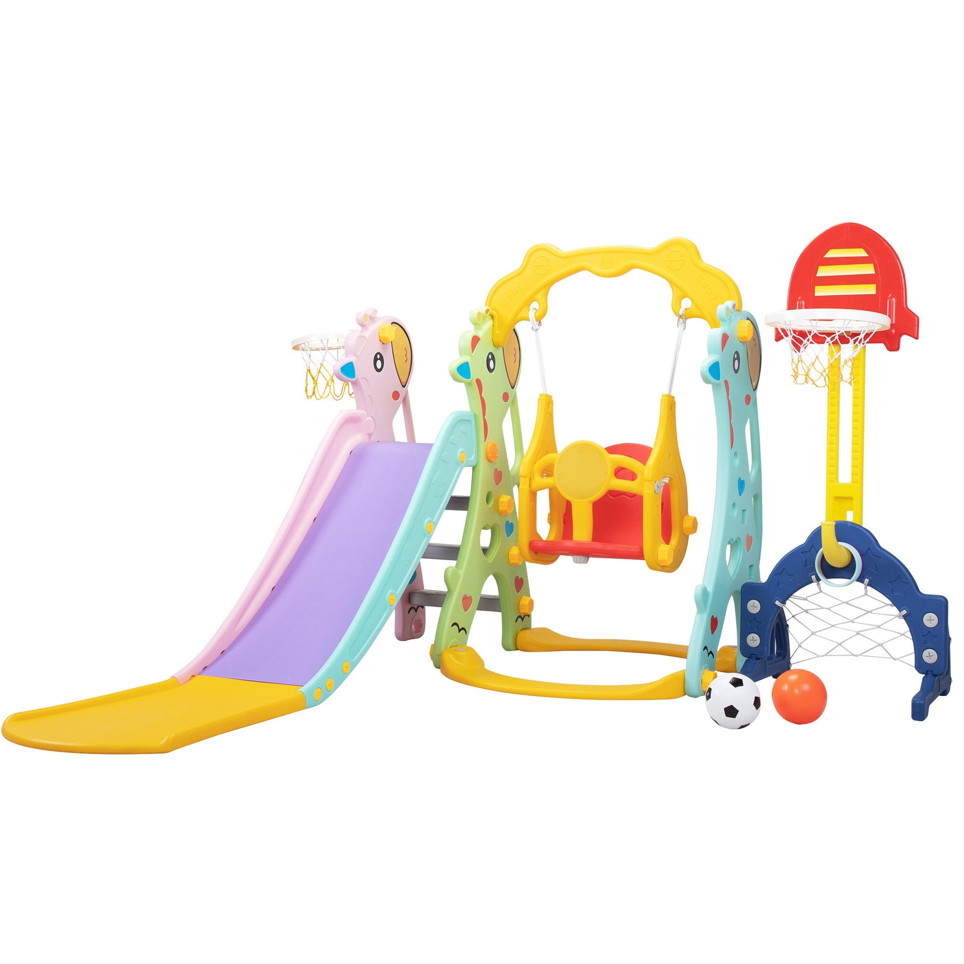 Siavonce Children's Slide Plastic Commercial/residential