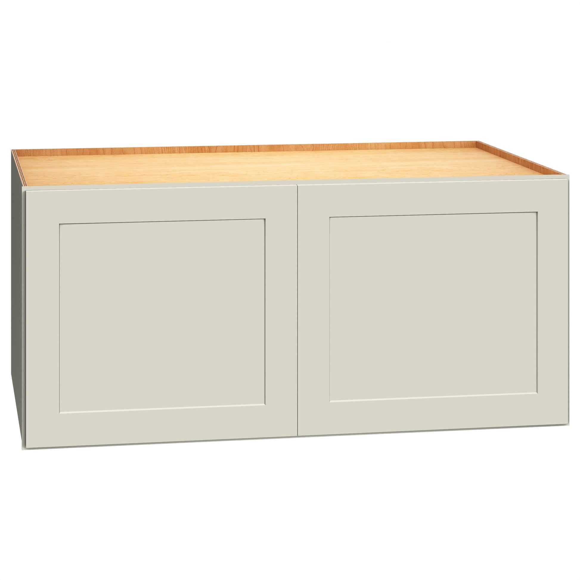 Diamond Express Jamestown 39-in W x 18-in H x 24-in D Icy Avalanche Wall Fully assembled Plywood Cabinet Recessed Panel
