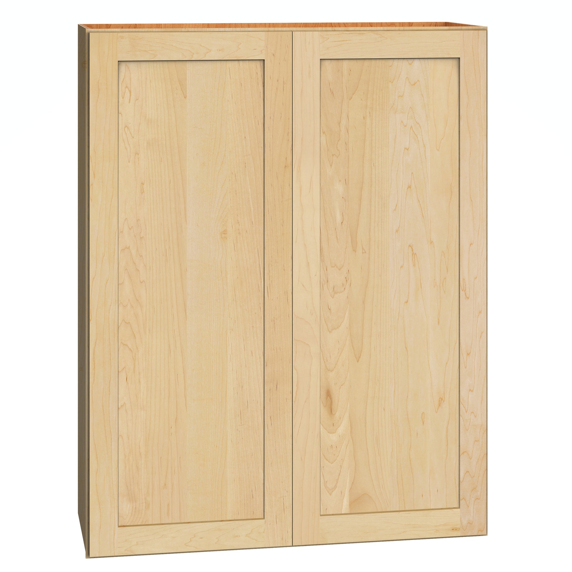 Diamond Express Jamestown 33-in W x 42-in H x 12-in D Natural Light Brown Wall Fully assembled Plywood Cabinet Recessed Panel