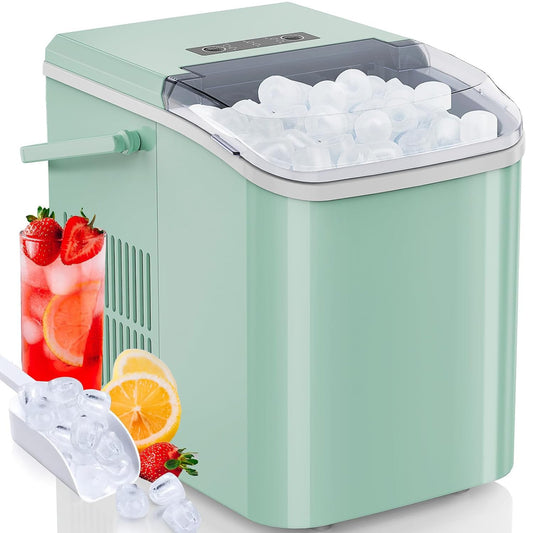Mondawe Costway 26.5-lb Ice Per day Bullet Ice Maker ( Green )