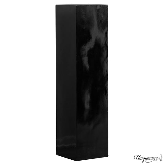 Uniquewise Black Fiberglass Modern Vase