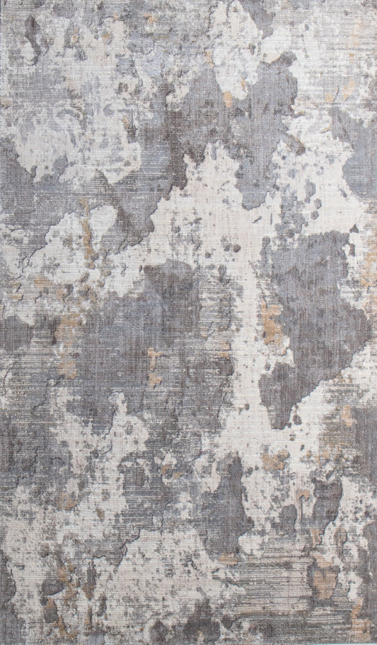 Bashian Montrose 8 x 10 (ft) Cream/Grey Rectangular Indoor Abstract Area rug