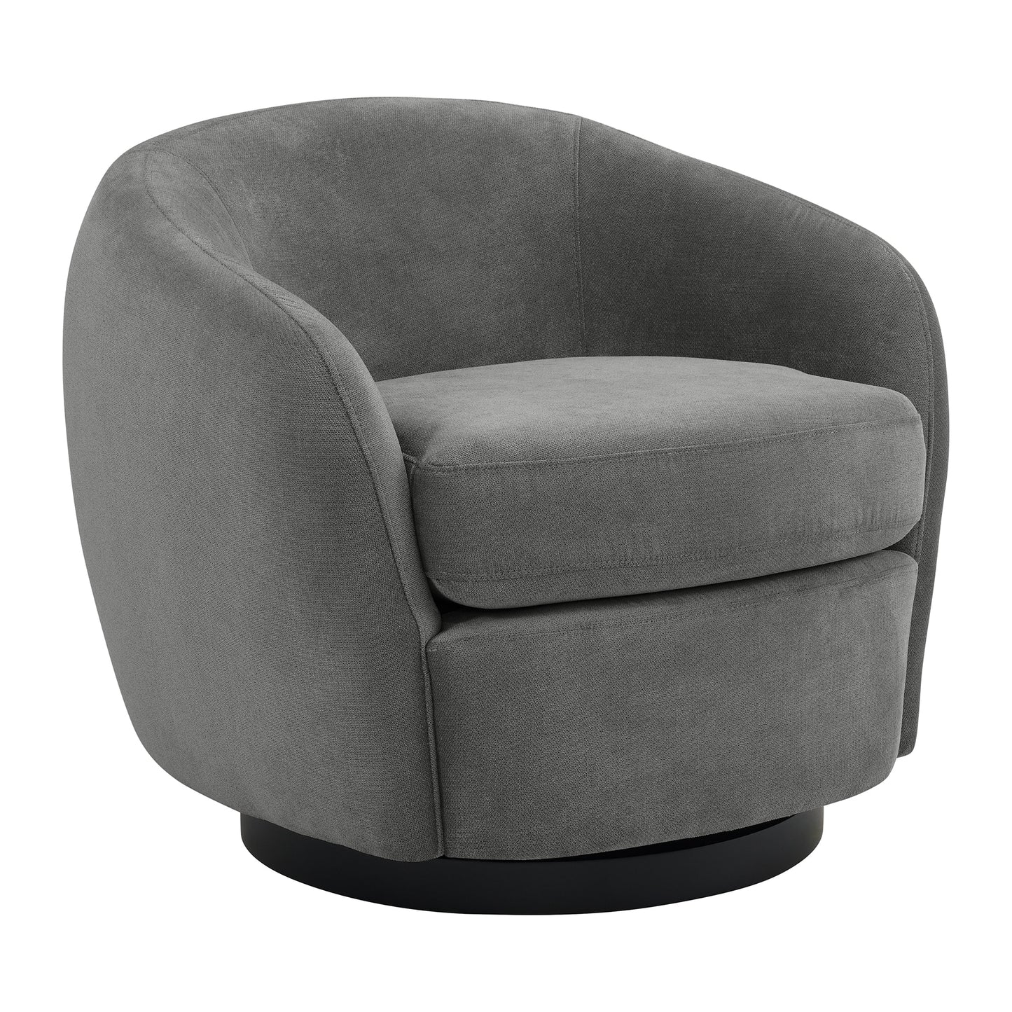 Picket House Furnishings Hattie Modern Grey Swivel Accent Chair