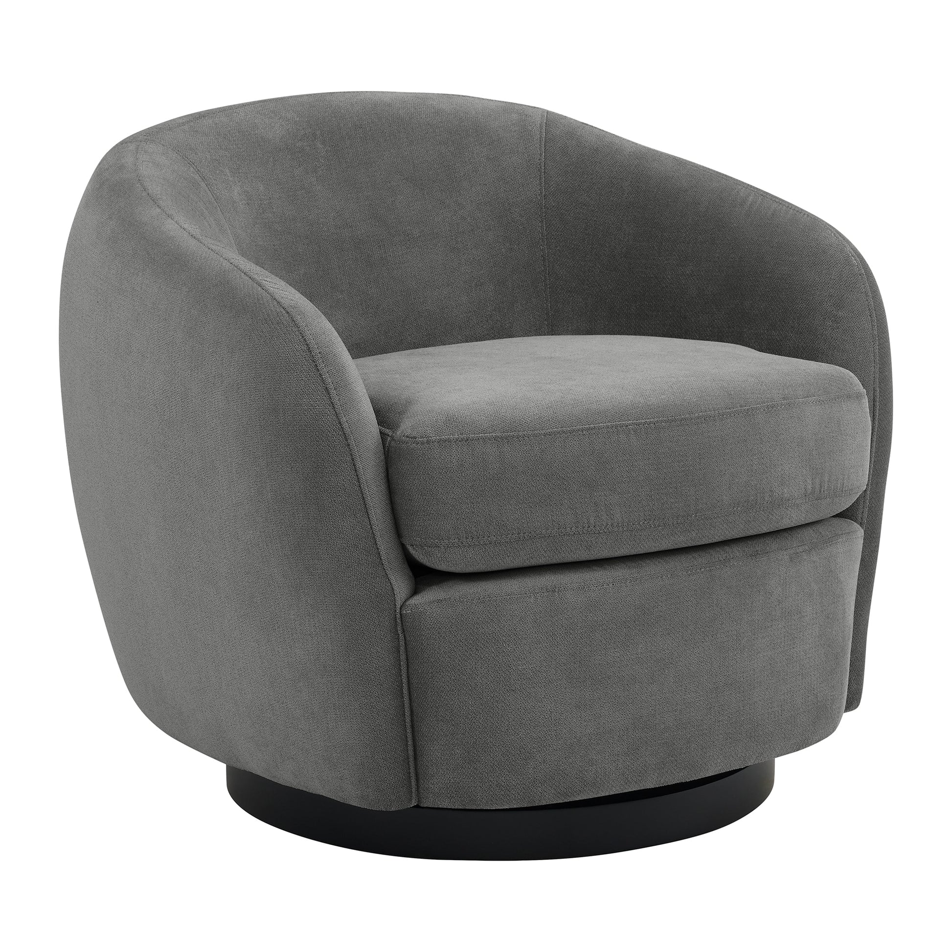 Picket House Furnishings Hattie Modern Grey Swivel Accent Chair