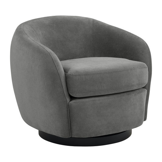 Picket House Furnishings Hattie Modern Grey Swivel Accent Chair