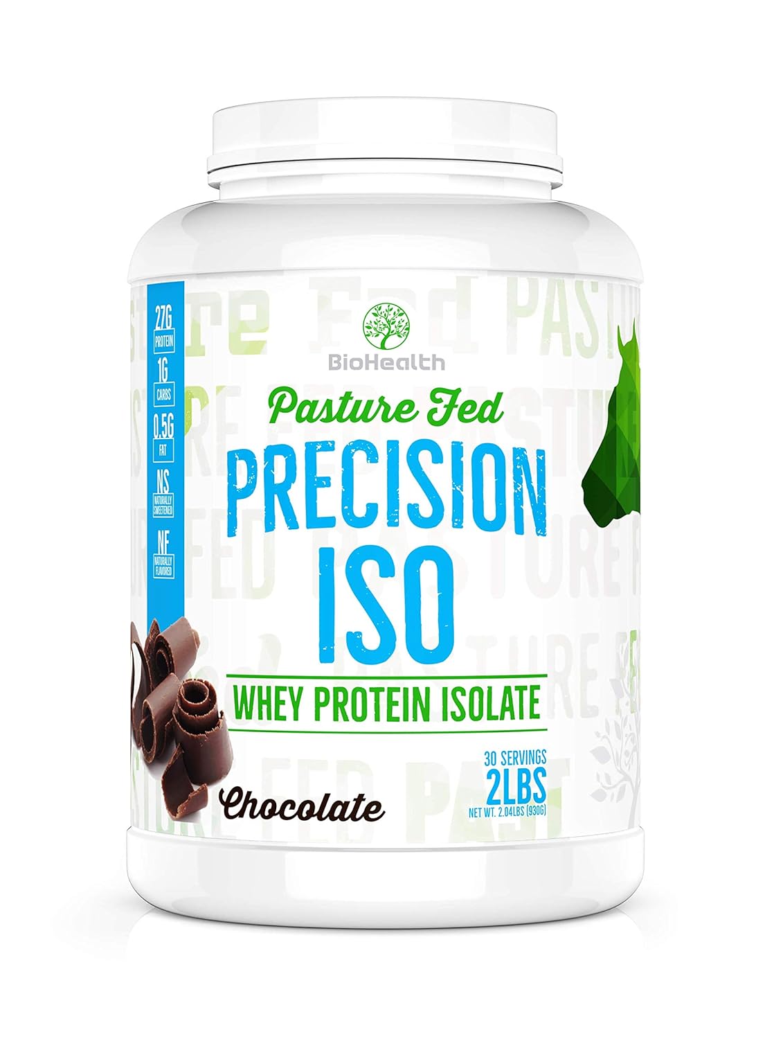 Precision ISO Chocolate (2lb) | Premium Pasture Fed Whey Protein Isolate
