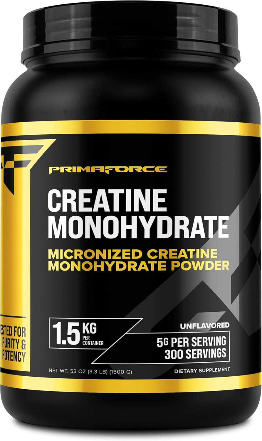 Primaforce Creatine Monohydrate Supplement \u2013 1.5 KG - Micronized Powder