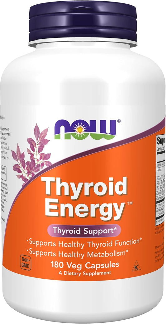 Now Foods: Thyroid Energy, 180 Vcaps (Pack of 2)
