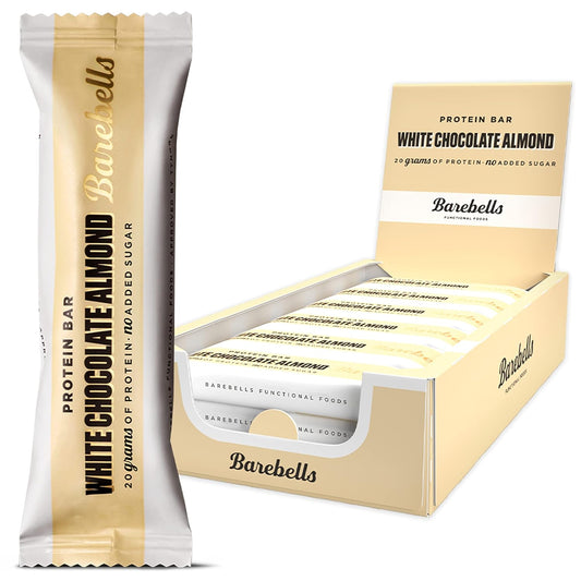 Barebells Barbells Protein Bars 55g x 12 - White chocolate almond