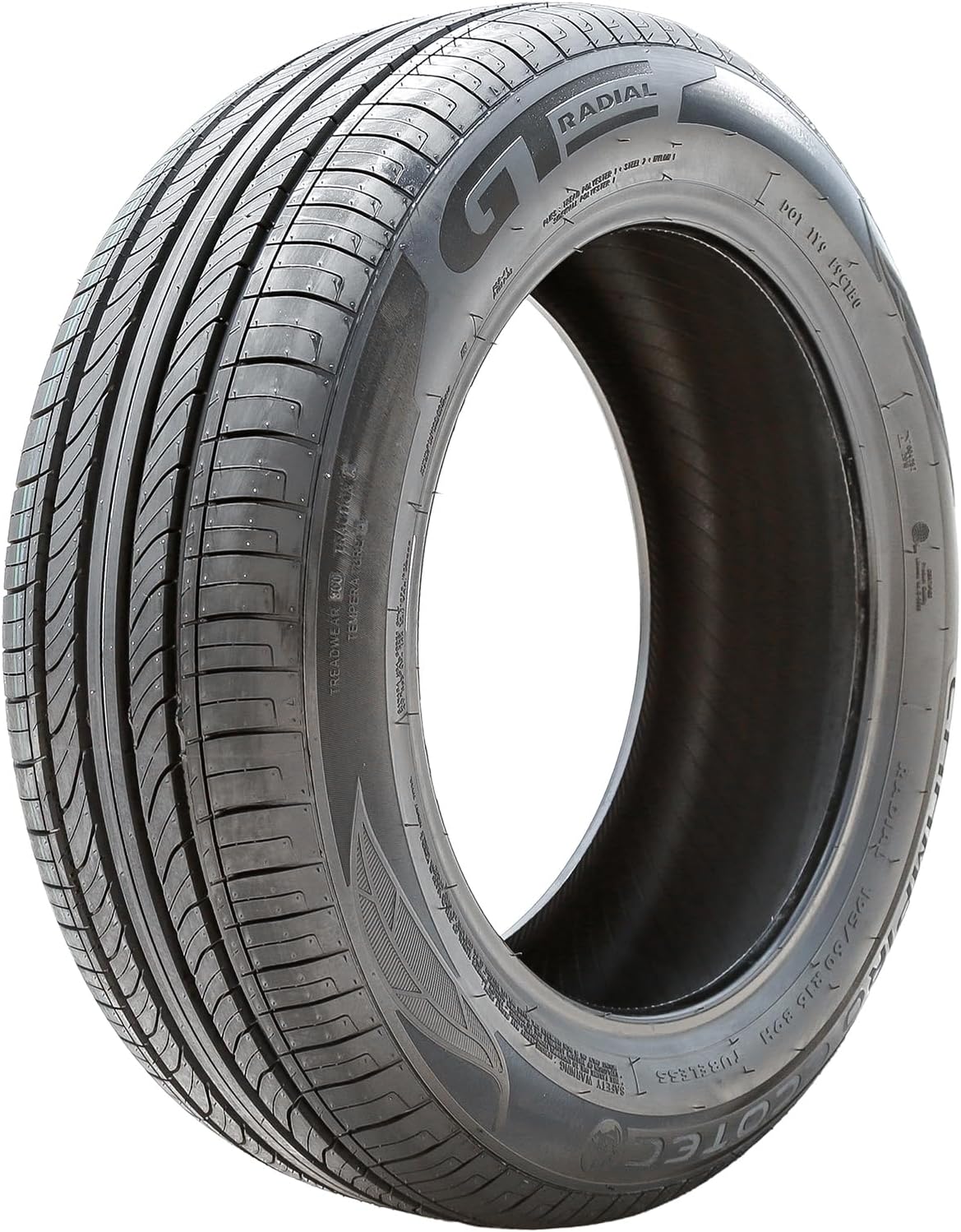 GT Radial Champiro Ecotec All-Season Touring Radial Tire-195/60R16 195/60/16 195/60-16 89H Load Range SL 4-Ply BSW Black Side Wall