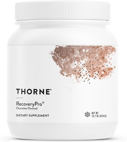 THORNE - RecoveryPro - Whey Protein Muscle Recovery Supplement - Support Nutrition, Workout Performance & Sleep* - NSF Certified for Sport - 12 Servings - 16.7 Oz