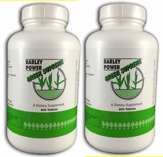 Barley Power - 400 Tablets (Pack of 2)