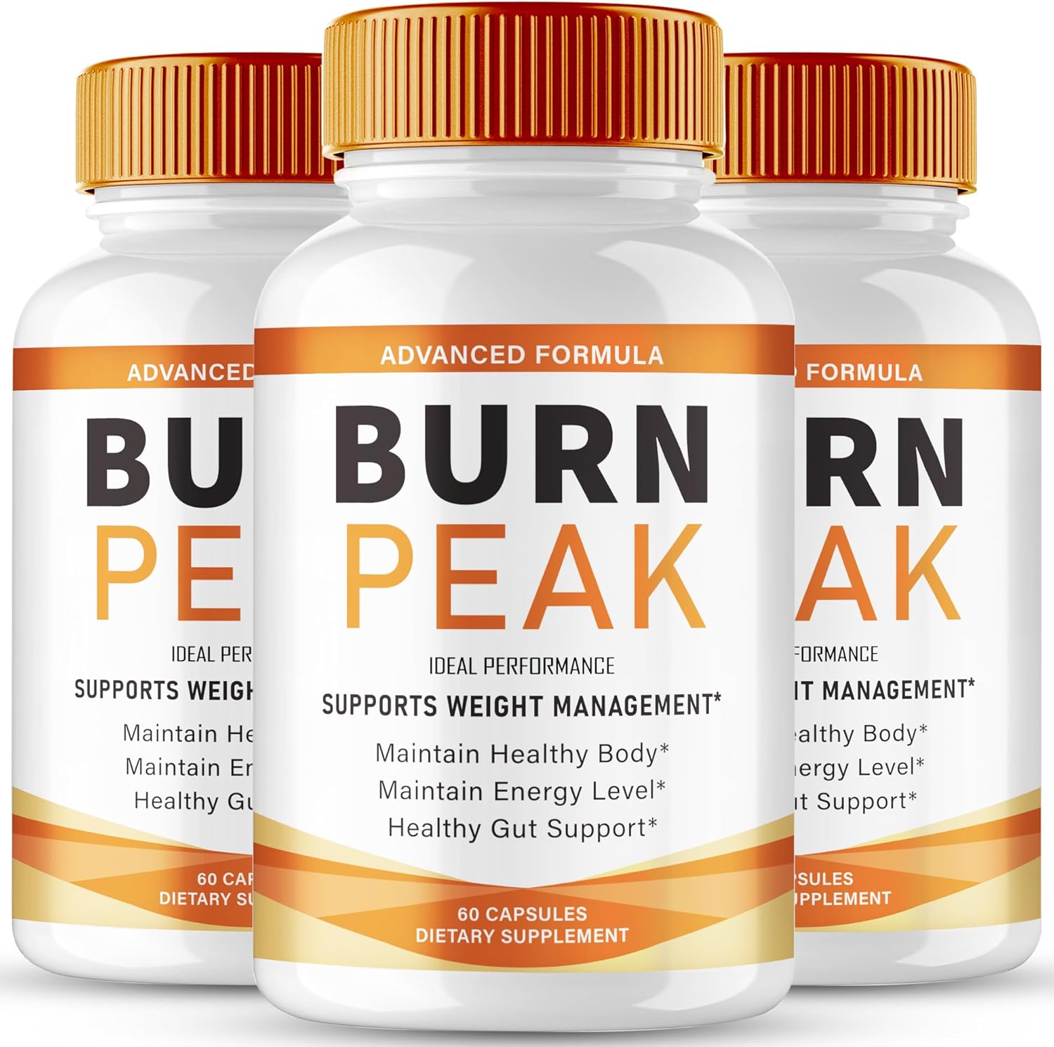 Burn Peak Capsules, Official BurnPeak Supplement Pills - Maximum Strength, All Natural Keto Capsule to Sustain Active Lifestyle & Fitness Goals, Overall Health Burn Peak Reviews (3 Pack)